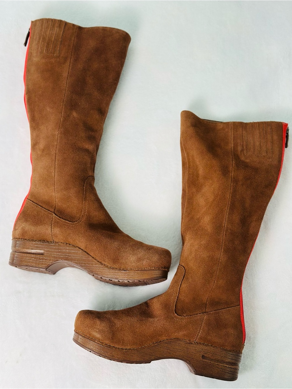 Dansko Shelbie Women’s Classic Tall Shaft Waterproof Leather Boots Size 11.5-12 - Picture 5 of 10